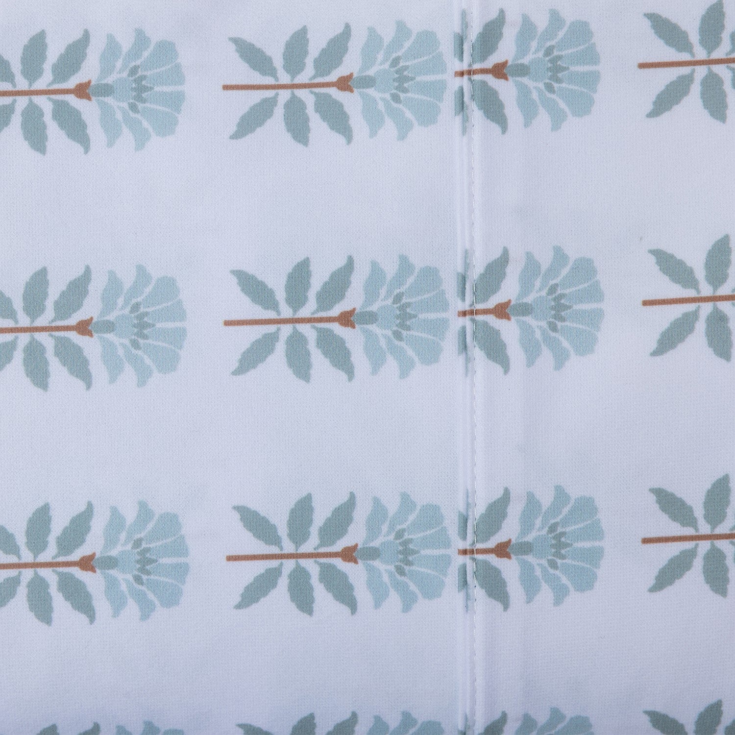 Solace Blue Foral Microflannel Sheet Set