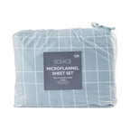 Solace Check Microflannel Sheet Set