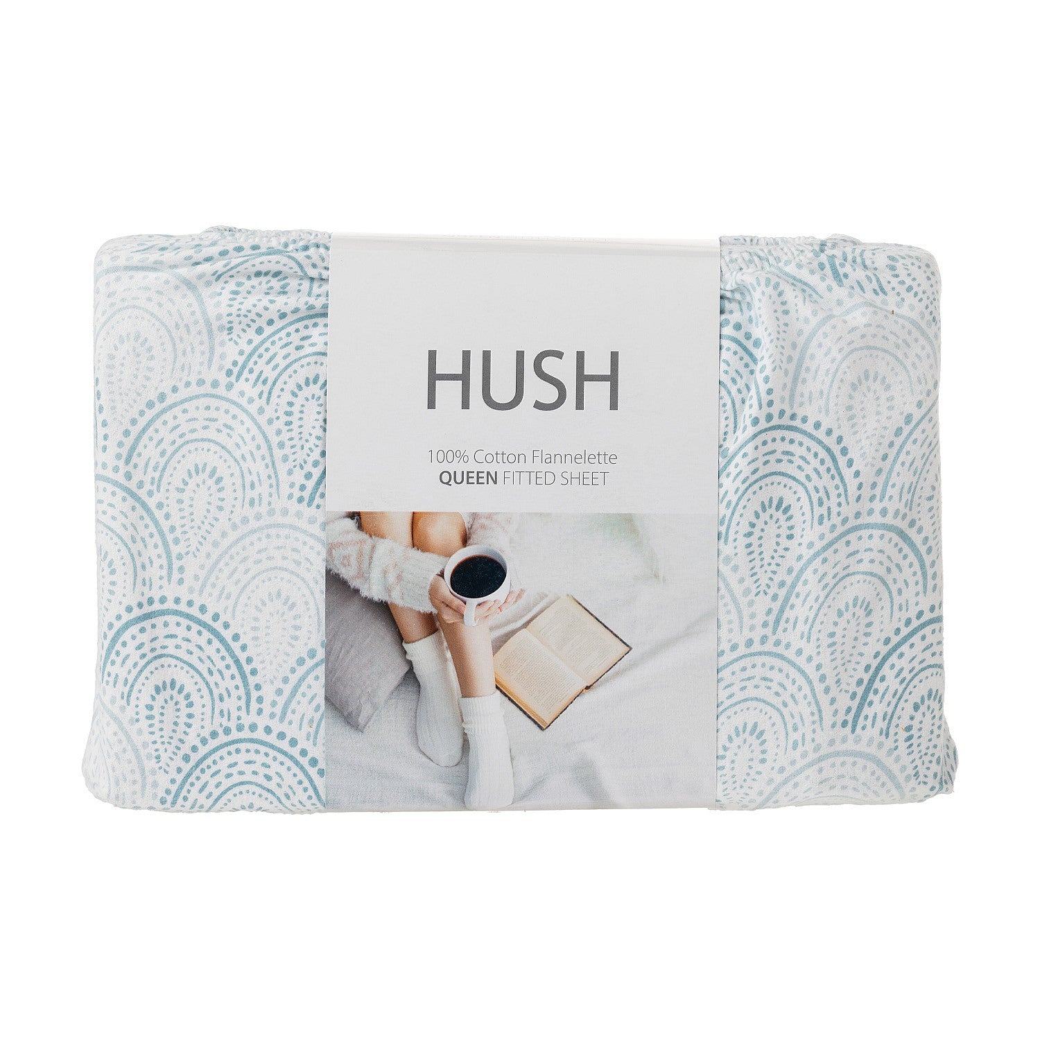 Hush Wave Fitted Flannelette Sheet