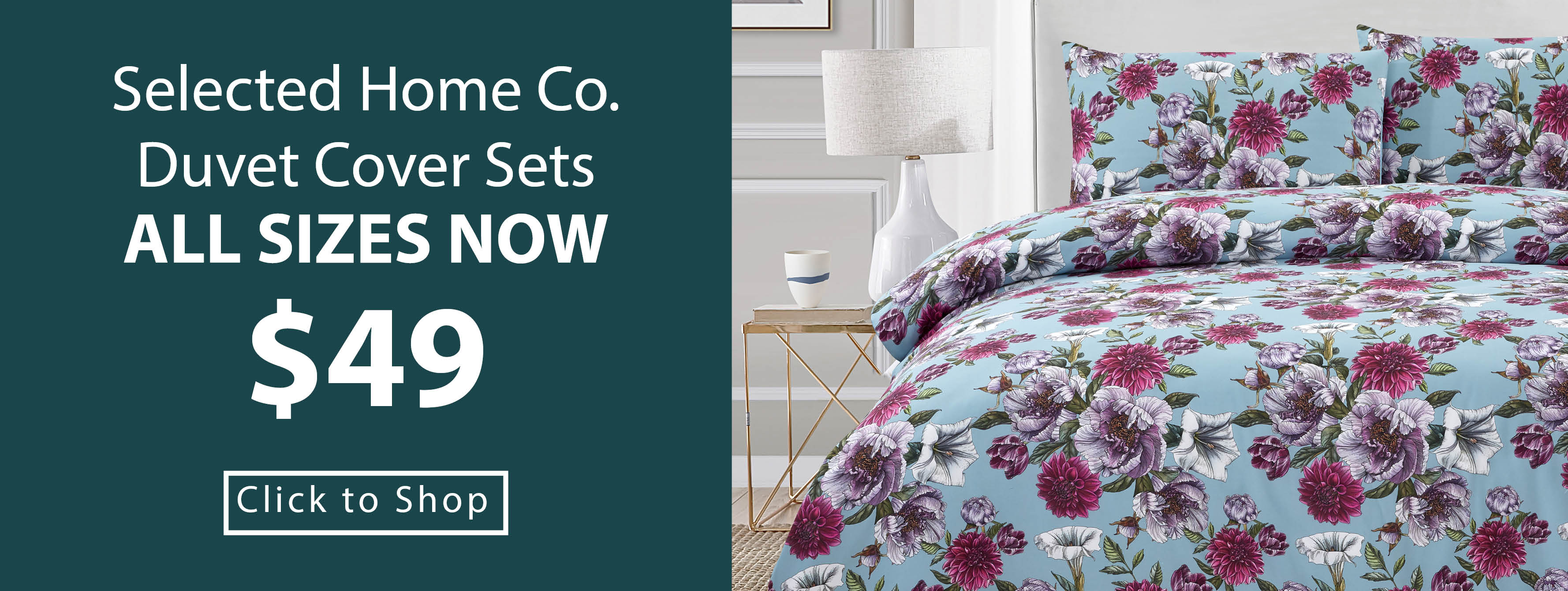 Selected Home Co. Duvet Covers $49 