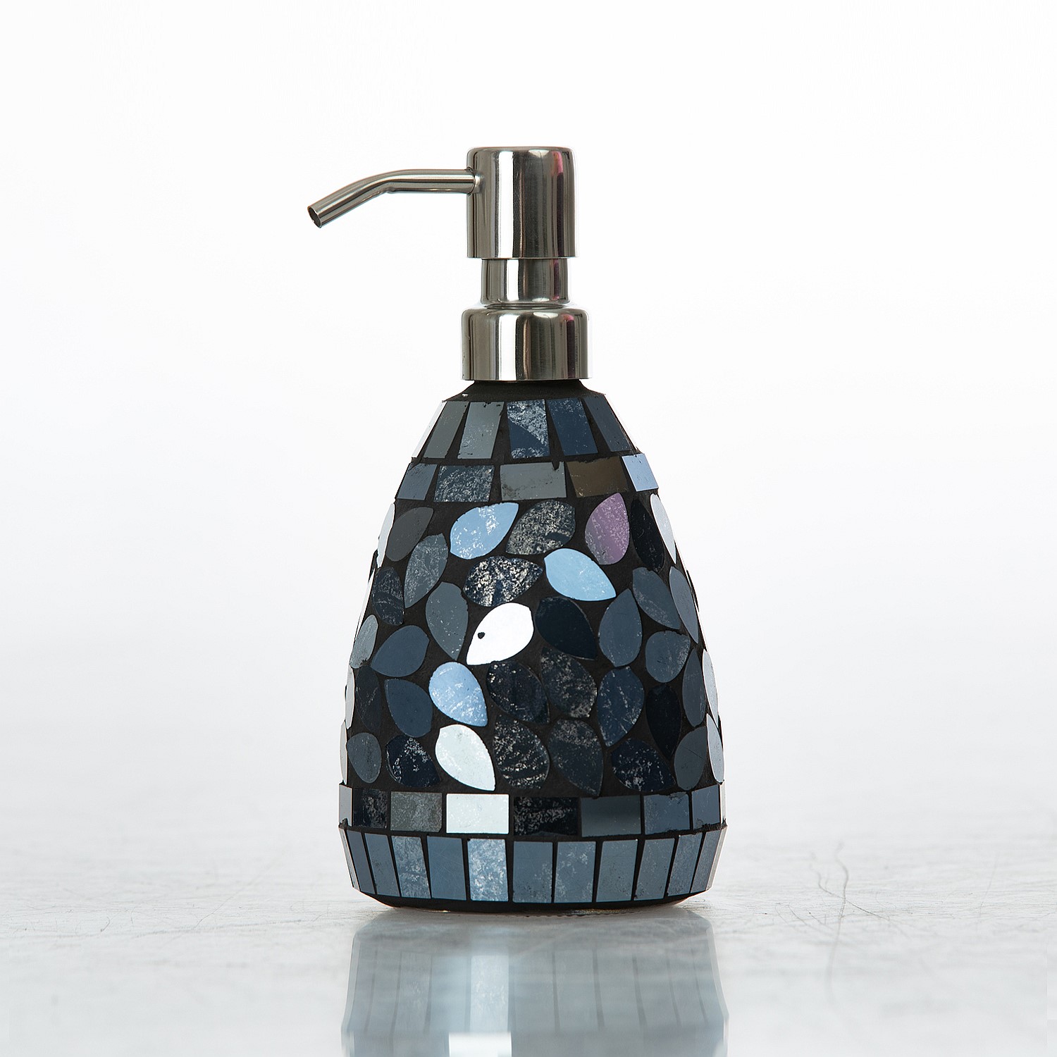 New In Flourish Fes Mosaic Soap Dispenser