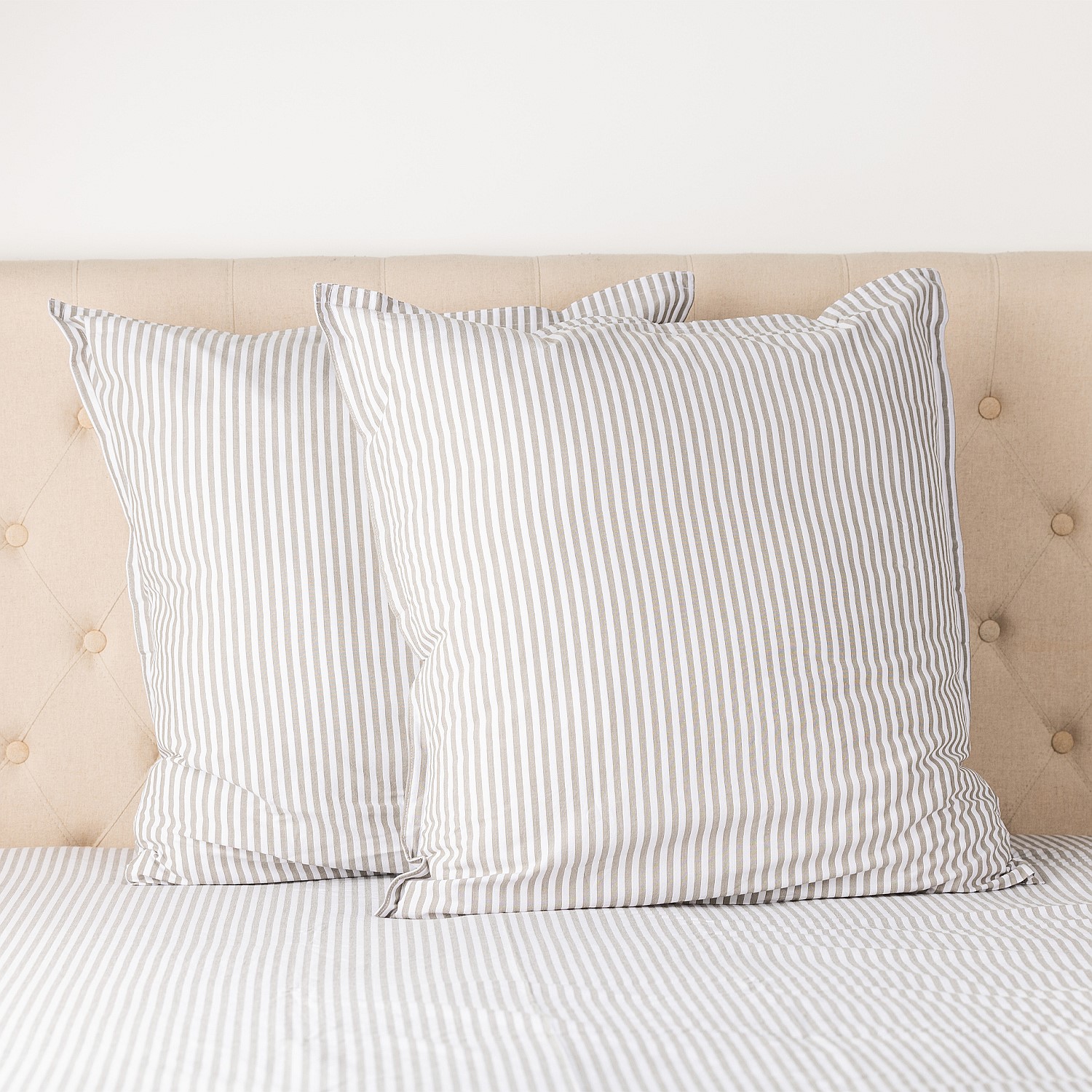 100% Stonewashed Cotton Pillowcase Pair- Rust