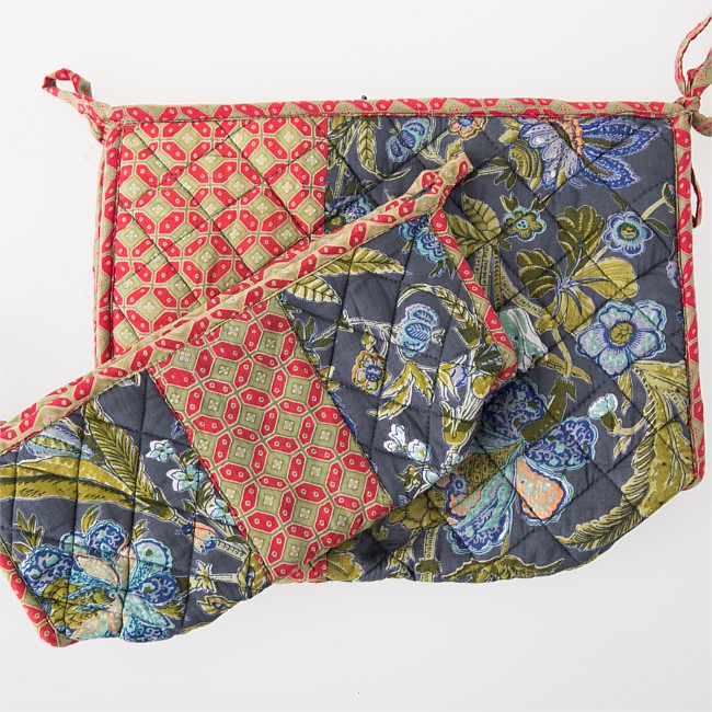 Design Republique Oriental Floral Patchwork Bag