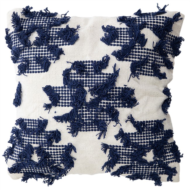 Design Republique Cameron Textured Tufted Cushion