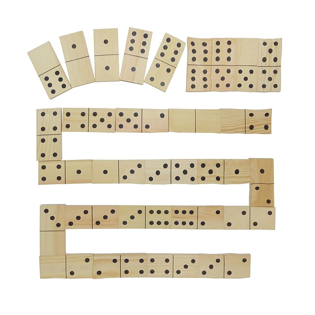Play The Field Deluxe Wooden Dominoes