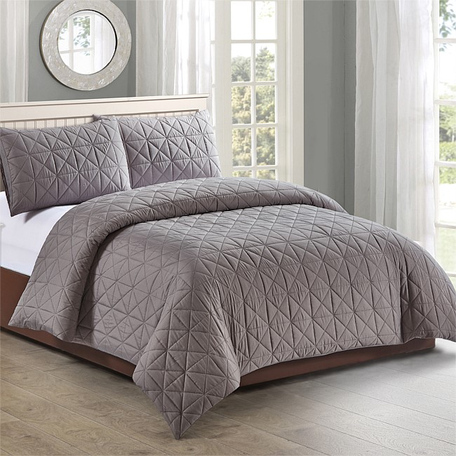 Home Co. Aiden 180TC 100% Polyester Embossed Duvet Cover Set