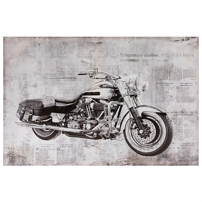 Solace Motorbike Manic Wall Art