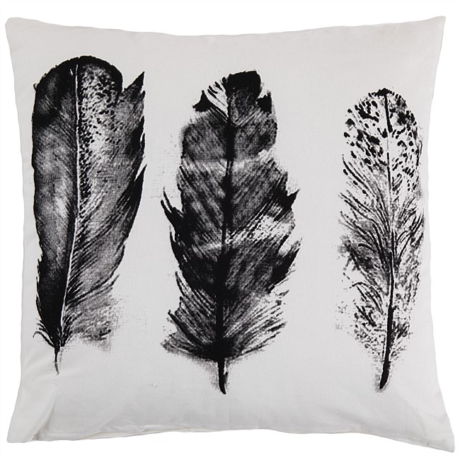 Design Republique Athena Printed Feather Cushion