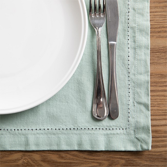 Gather Home Co. Classic Hemstitch Placemat
