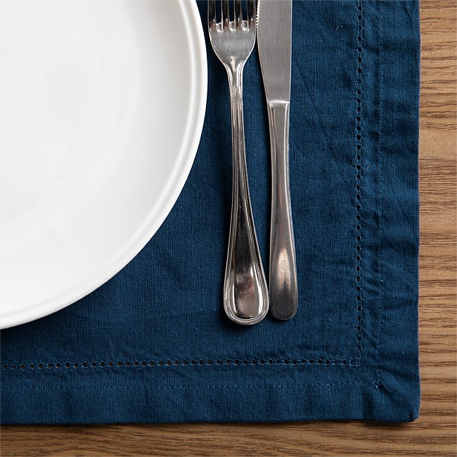 Gather Home Co. Classic Hemstitch Placemat Gather Home Co. Classic Hemstitch Placemat