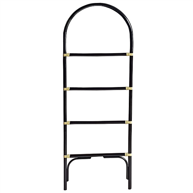 Design Republique Zoya Rattan Decorative Ladder