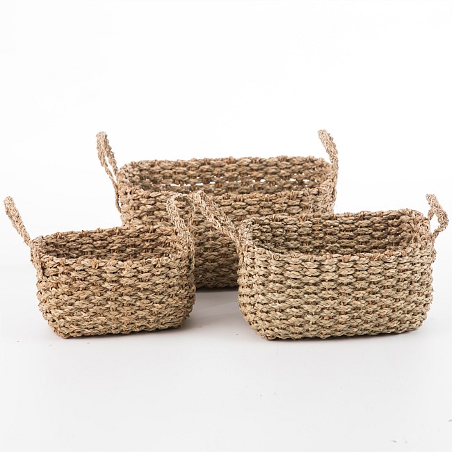 Design Republique Alessia Low Rectangle Basket