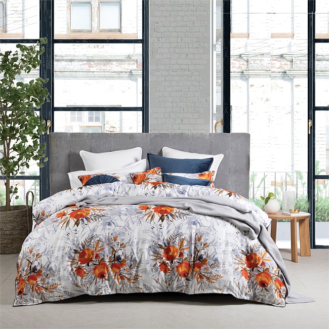 Private Collection Adelaide Sunset 225TC Cotton Sateen Duvet Cover Set