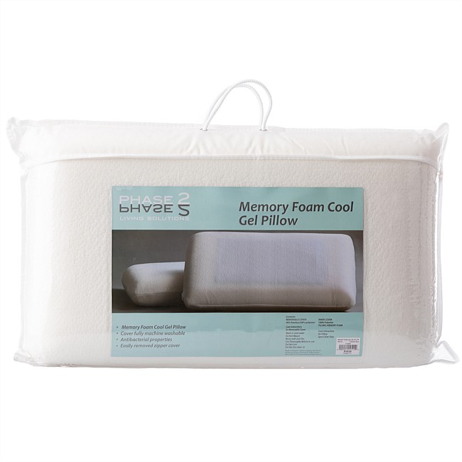 Phase 2 Moulded Cooling Memory Foam Pillow