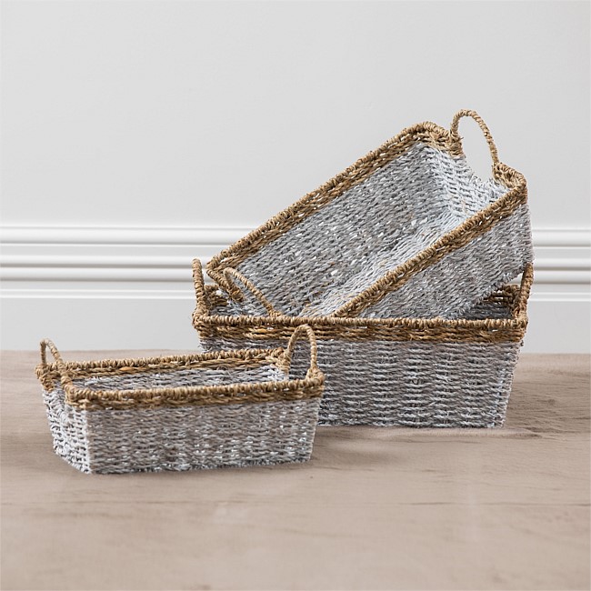 Design Republique Petra Low Rectangle Basket