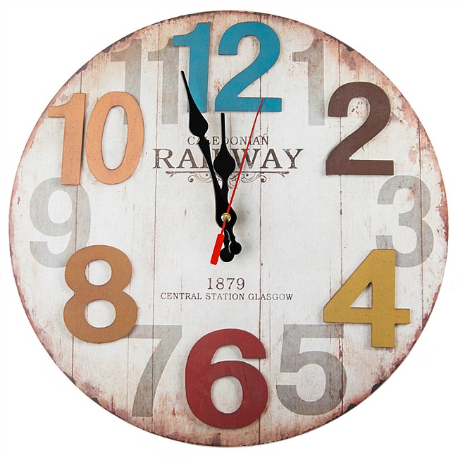 Home Co. Railway Clock 