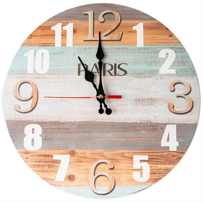 Home Co. Paris Stripe Clock