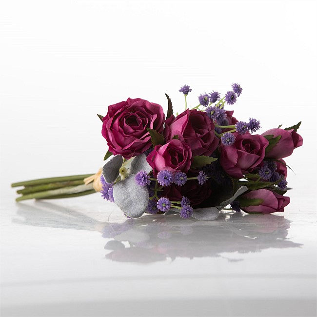 Everlasting Purple Bunch O' Flowers