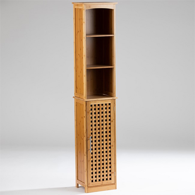 Design Republique Clara Bamboo Tall Cabinet