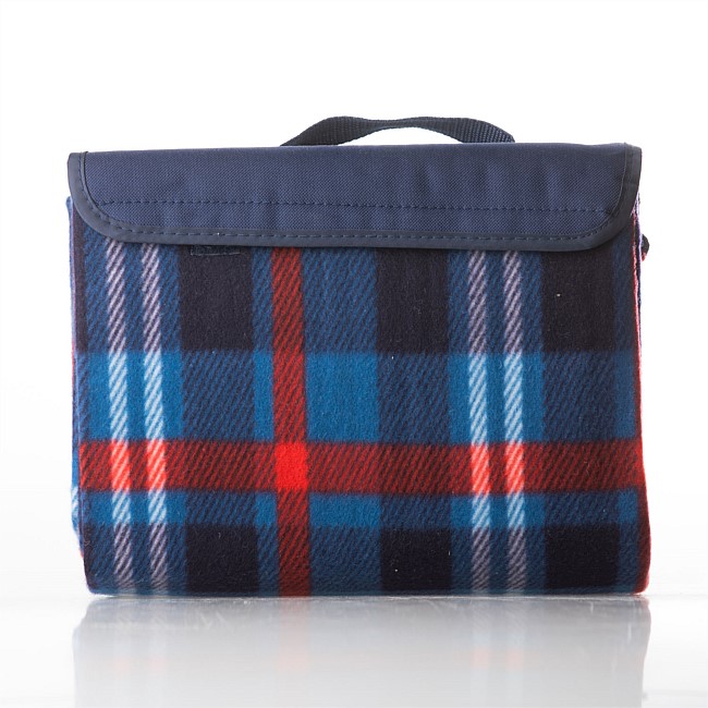 bb&b Outdoors Picnic Mat Fleece Blue Check bb&b Outdoors Picnic Mat Fleece Blue Check