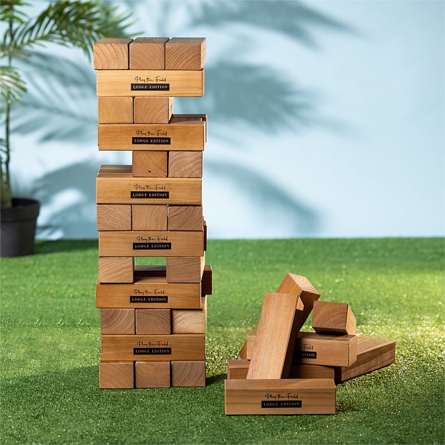 Play The Field Lodge Edition Deluxe Tumbling Tower