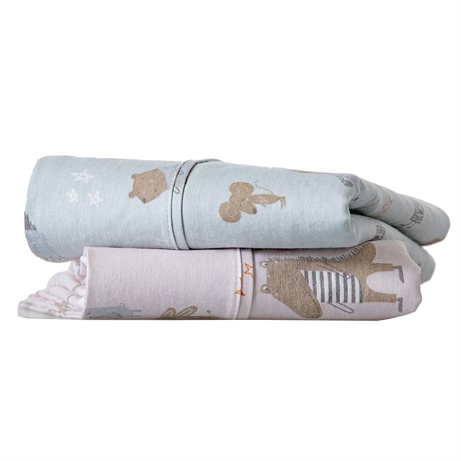 Hush Baby Flannelette Cot Sheets