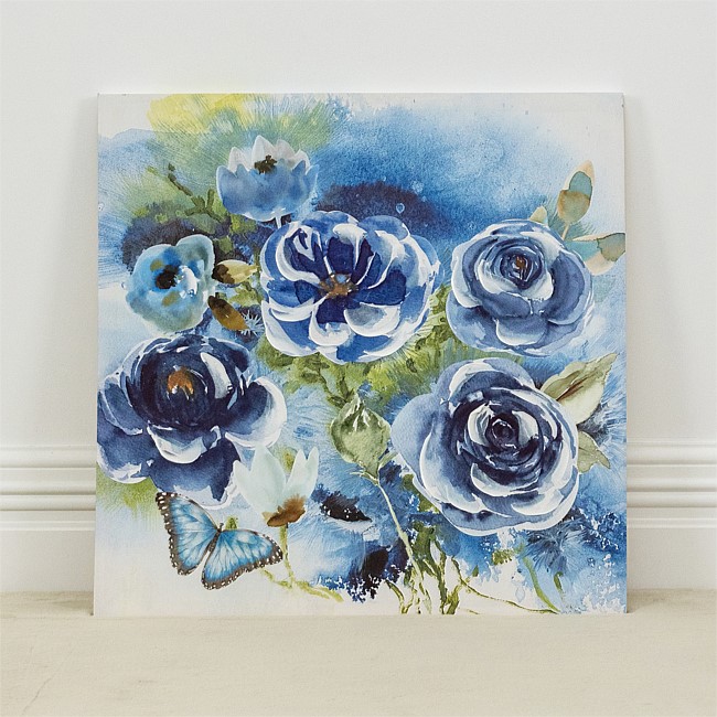 Solace Bunch Of Blues Wall Art Solace Bunch Of Blues Wall Art