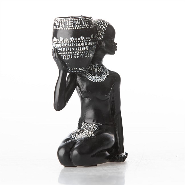 Design Republique Afia Figurine Kneeling Lady