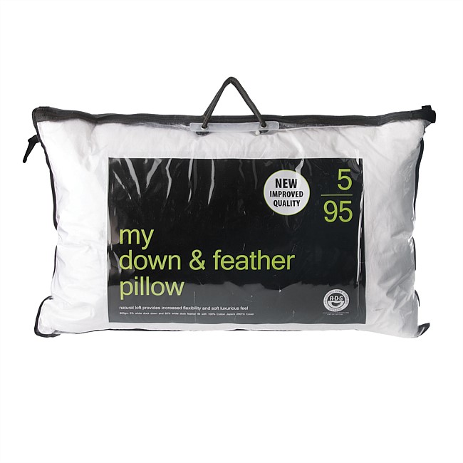 My 5/95 Down & Feather Pillow