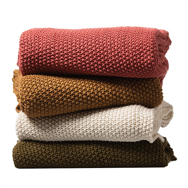 Solace Dylan 100% Cotton Throw Solace Dylan 100% Cotton Throw