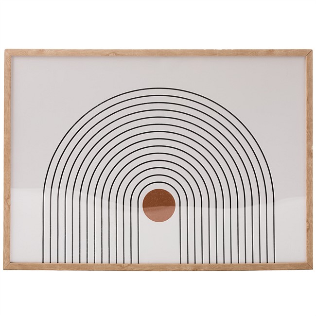 Home co. Minimalist Arches Wall Art