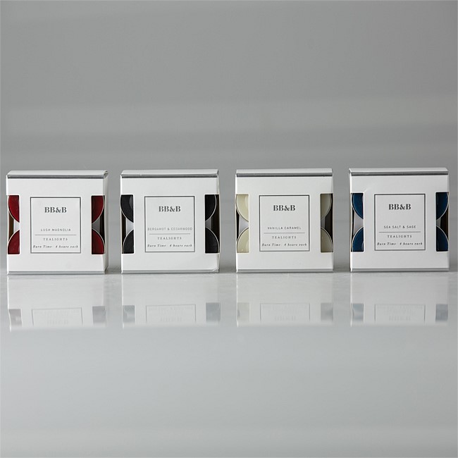 bb&b Scented Set Of 12 Tealight Candles