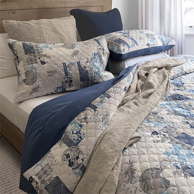 Davidson Home Akita Quilted Duvet Cover Set