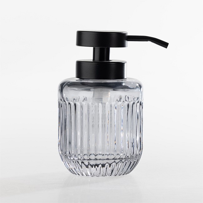 Design Republique Etienne Glass Soap Dispenser Design Republique Etienne Glass Soap Dispenser