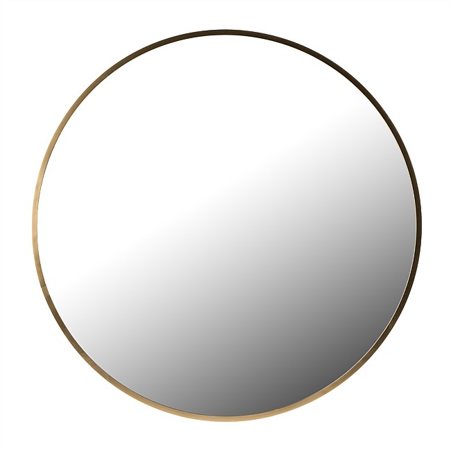 Design Republique Amery Round Brass Mirror Design Republique Amery Round Brass Mirror