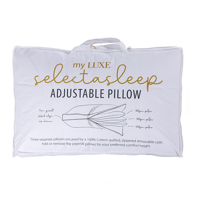 My Luxe Adjustable Pillow