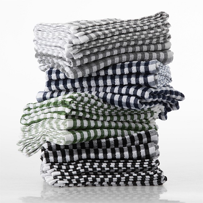 Value 4 Pack Terry Tea Towels