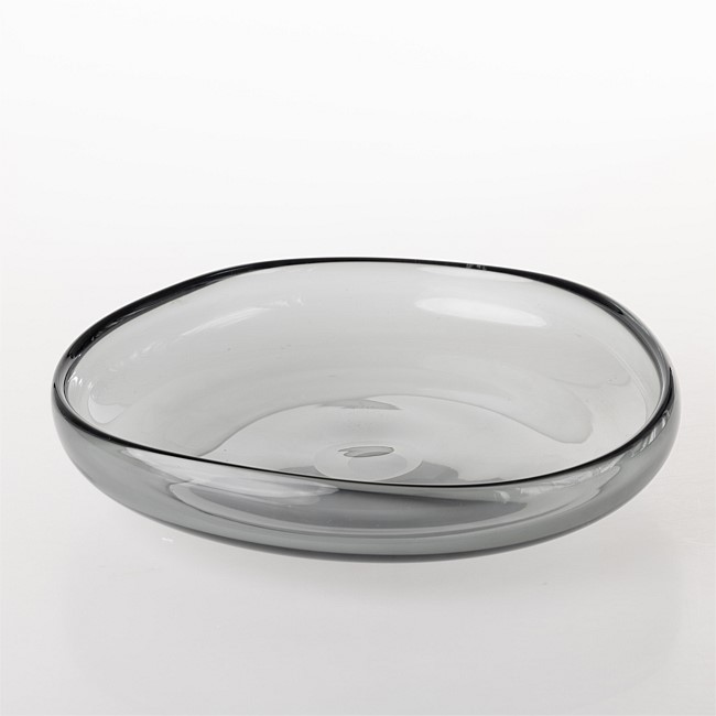 Solace Loudon Glass Charcoal Plate