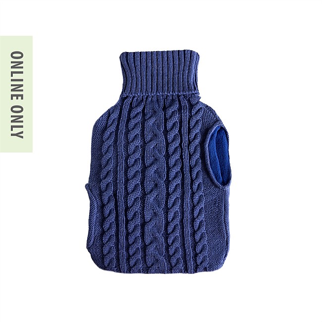 Hush Knitted Pocket Hot Water Bottle Cover 2L