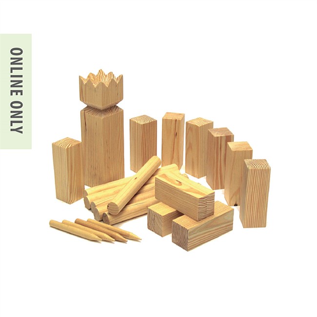 Play the Field Wooden Kubb Game