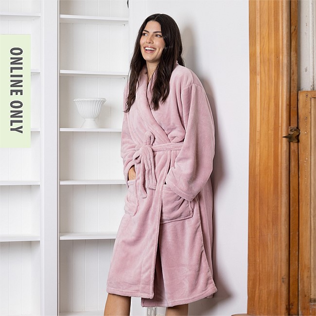 Bambury Logan Microplush Bathrobe 