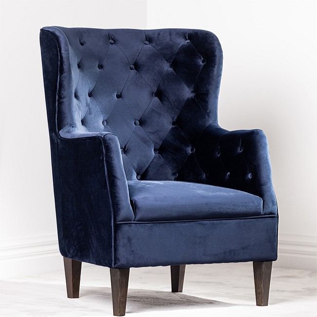 Design Republique Hampton Velvet Chair