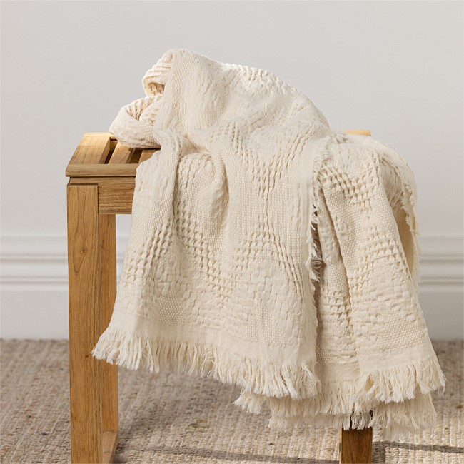Design Republique Tiffany Tufted Cotton Throw