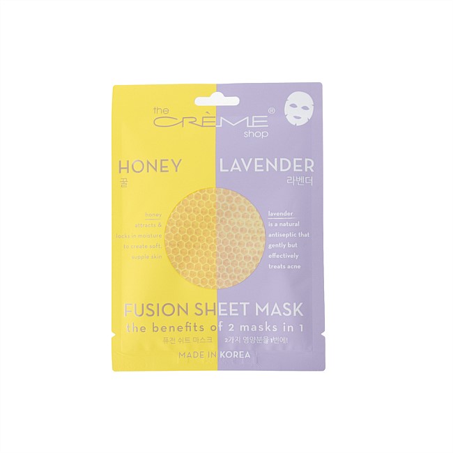 The Creme Shop Honey & Lavender Fusion Sheet Mask