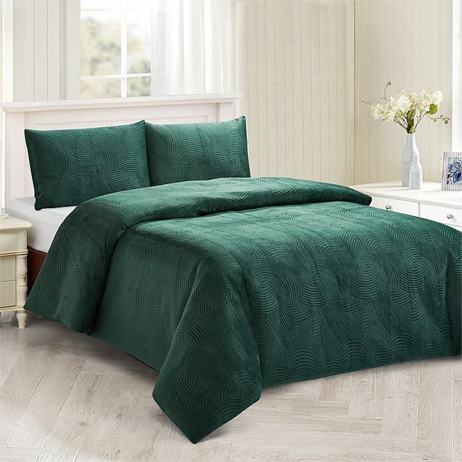 Home Co. Eden Velvet Duvet Cover Home Co. Eden Velvet Duvet Cover