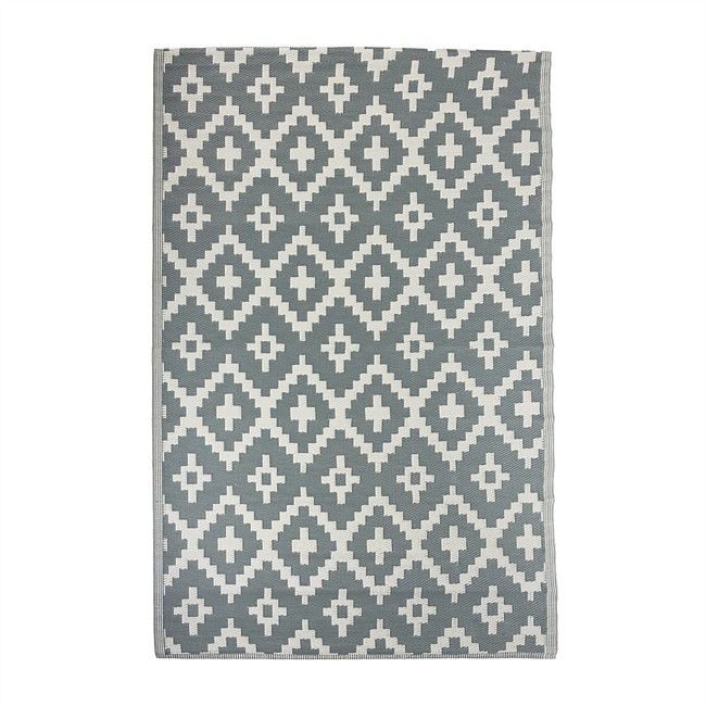 bb&b Outdoors Outdoor Mat Aztec Grey bb&b Outdoors Outdoor Mat Aztec Grey