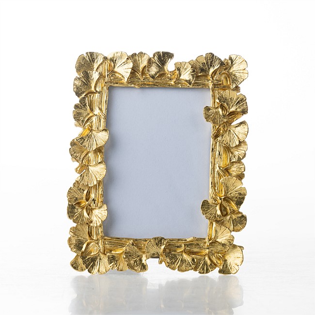 Home Co. Leaves Frame Gold 15x16cm Home Co. Leaves Frame Gold 15x16cm