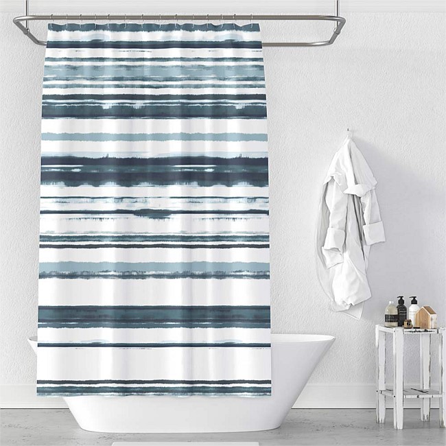 Cloud 9 Shower Curtain Watercolour 120x180cm Cloud 9 Shower Curtain Watercolour 120x180cm