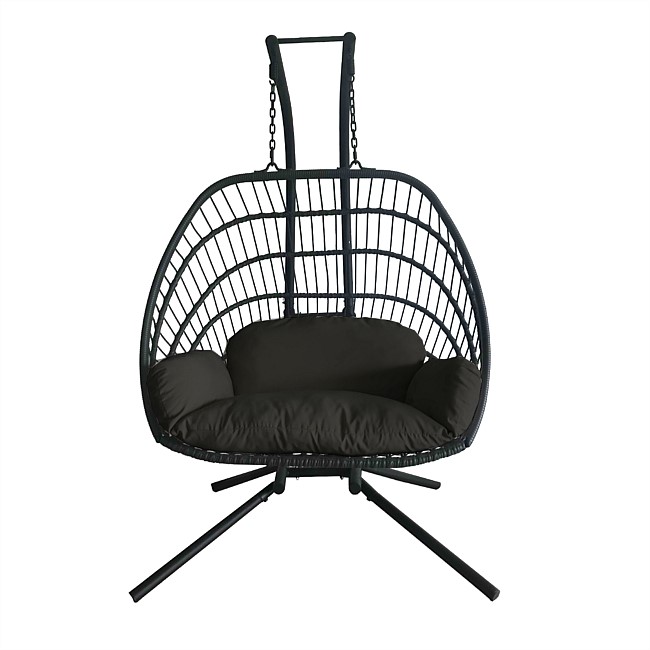 bb&b Outdoors Hanging Chair Double Seat With Stand bb&b Outdoors Hanging Chair Double Seat With Stand