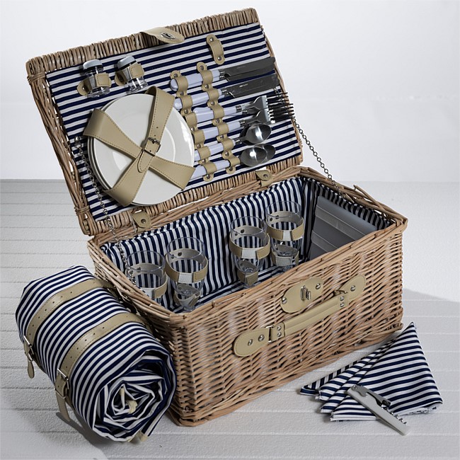 Design Republique Picnic Hamper For 4
